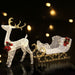 Jingle Jollys Christmas Lights Motif Led Rope Light Reindeer
