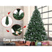 Jingle Jollys 6ft Christmas Snow Tree - Green