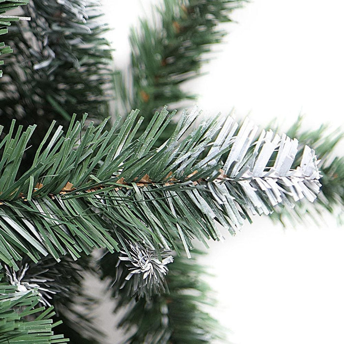 Jingle Jollys 6ft Christmas Snow Tree - Green