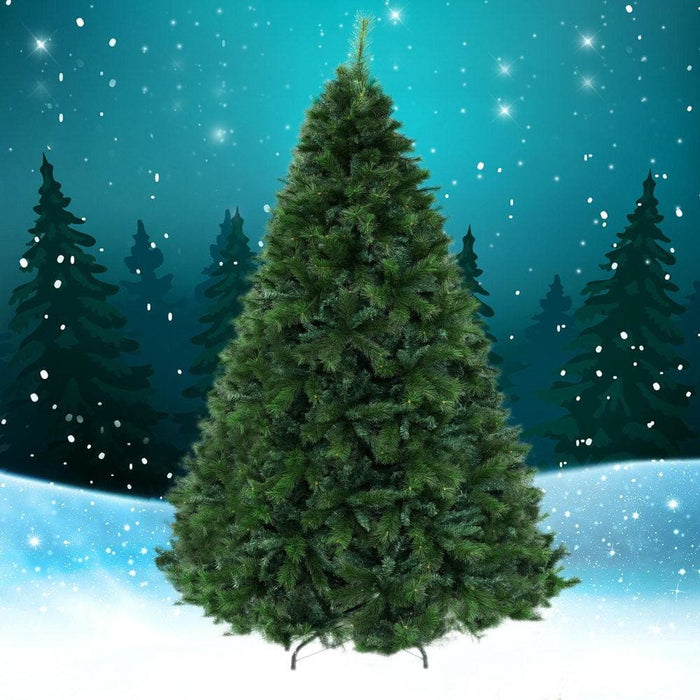 Jingle Jollys Christmas Tree 2.1m 6ft Xmas Decoration Green