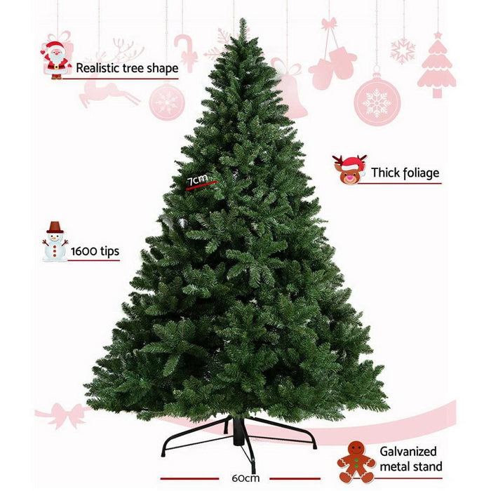 Jingle Jollys 9ft Christmas Tree - Green