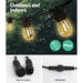 Jingle Jollys 14m Led Festoon String Lights 10 Bulbs Kits