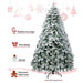 Jingle Jollys Snowy Christmas Tree 2.1m 7ft Xmas Decorations