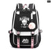 Jojo Bizarre Adventure Backpack Usb Charging School Bag