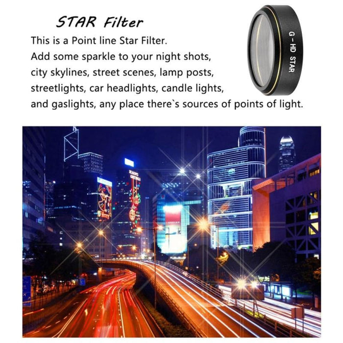 Jsr G-hd Lens Filter for Dji Phantom 4 Advanced/pro