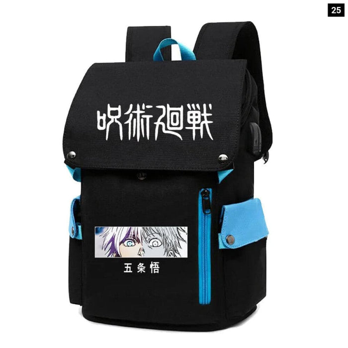 Jujutsu Kaisen Anime Backpack for Students Large Capacity