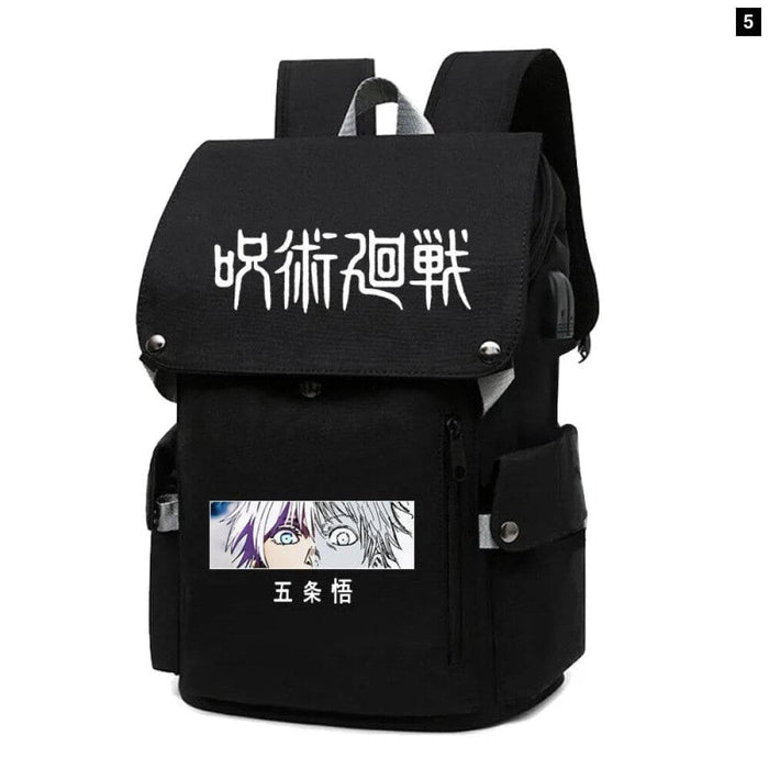 Jujutsu Kaisen Anime Backpack for Students Large Capacity