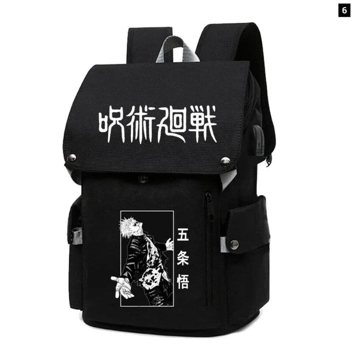 Jujutsu Kaisen Anime Backpack for Students Large Capacity