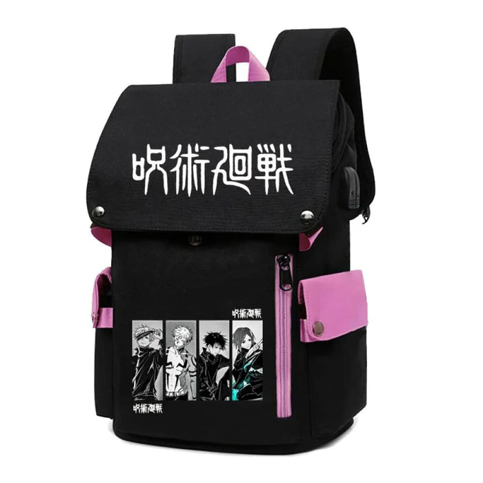 Jujutsu Kaisen Anime Backpack for Students Large Capacity
