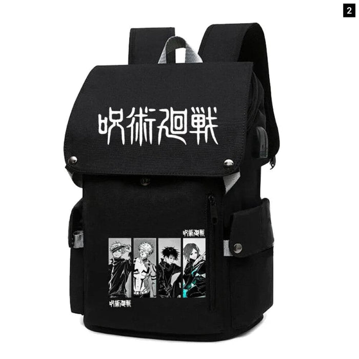 Jujutsu Kaisen Anime Backpack for Students Large Capacity