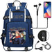 Jujutsu Kaisen Backpack Multifunction Usb Charging Bag