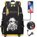 Jujutsu Kaisen Backpack Multifunction Usb Charging Bag