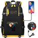 Jujutsu Kaisen Backpack Multifunction Usb Charging Bag