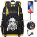 Jujutsu Kaisen Backpack Multifunction Usb Charging Bag