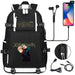 Jujutsu Kaisen Backpack Multifunction Usb Charging Bag
