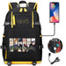 Jujutsu Kaisen Backpack Multifunction Usb Charging Bag