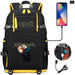 Jujutsu Kaisen Backpack Multifunction Usb Charging Bag