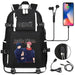Jujutsu Kaisen Backpack Multifunction Usb Charging Bag