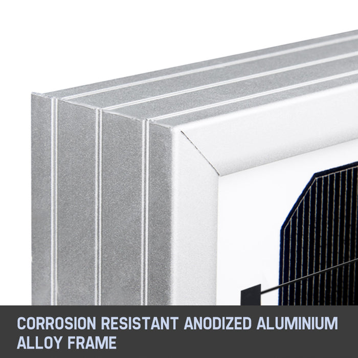 350W Fixed Solar Panel Mono Cell With 20A 12V 24V Pwm Regulator Usb