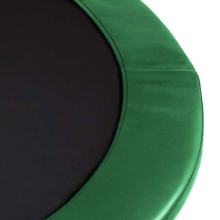10Ft Replacement Trampoline Safety Pad Cover And Jumping Spring Mat - Green