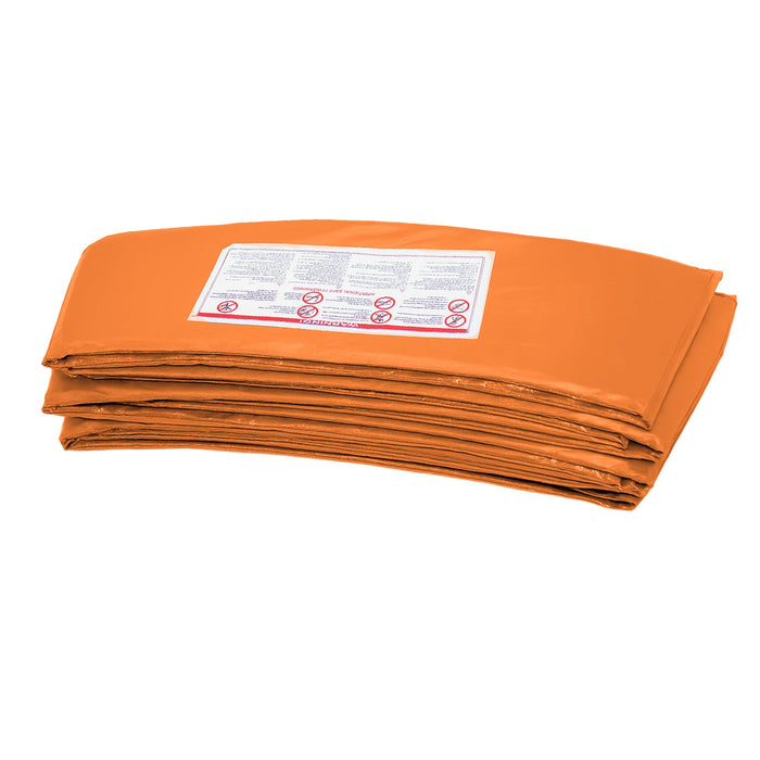 12Ft Replacement Trampoline Safety Pad Cover And Jumping Spring Mat - Orange