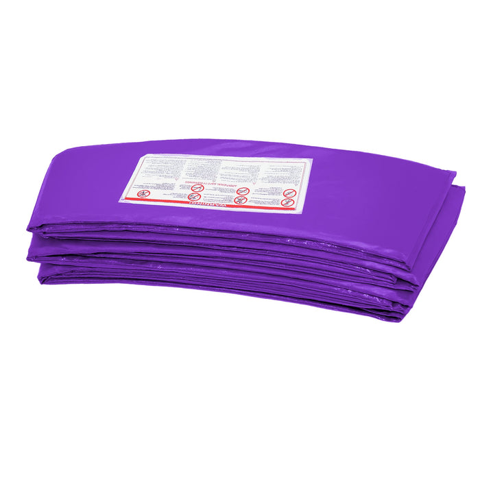 12Ft Replacement Trampoline Safety Pad Cover And Jumping Spring Mat - Purple
