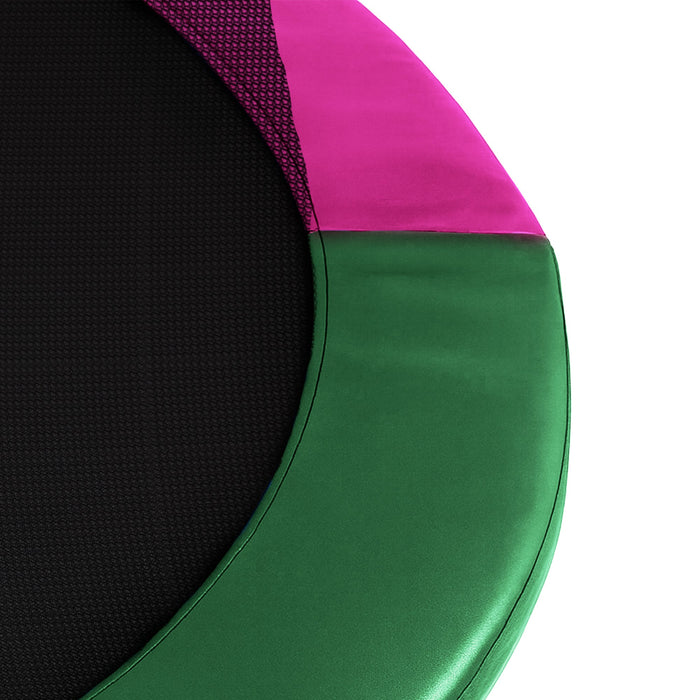 10Ft Trampoline Pad And Net - Rainbow