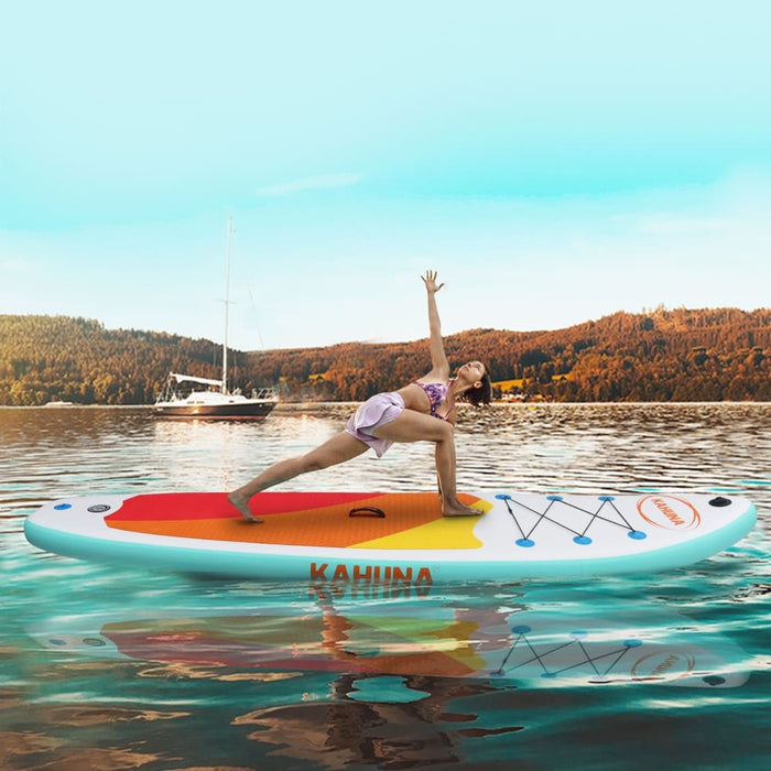 Kahuna Hana Inflatable Stand Up Paddle Board 11ft w Isup