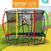 Kahuna Trampoline 8 Ft x 11 Outdoor Rectangular Rainbow