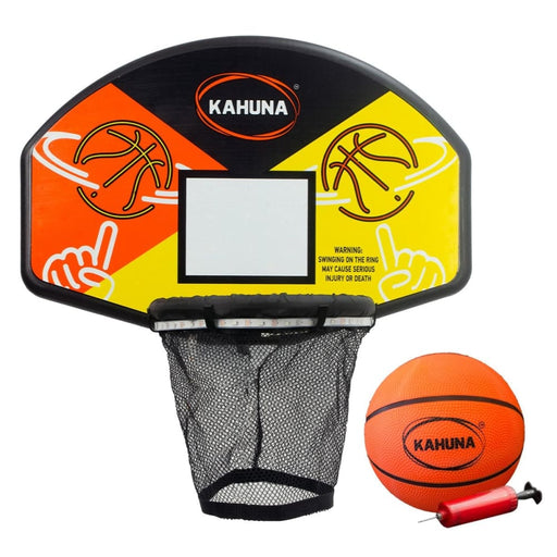 Kahuna Trampoline Led Basketball Hoop Set With Light - up