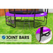 Kahuna Trampoline 6ft With Roof Cover - Purple