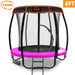 Kahuna Trampoline 6ft With Roof - Pink