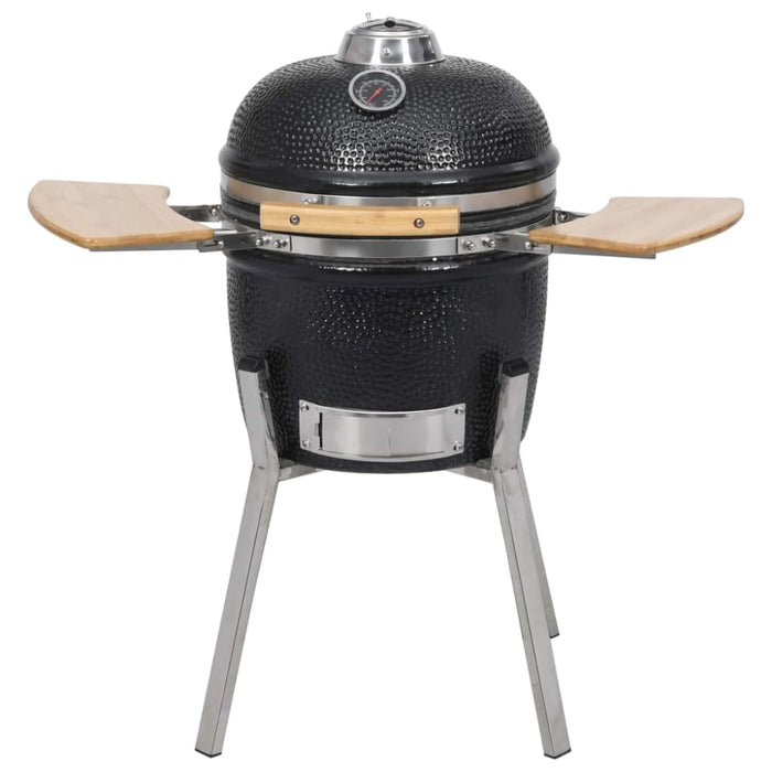 Kamado Barbecue Grill Smoker Ceramic 76 Cm Aootk