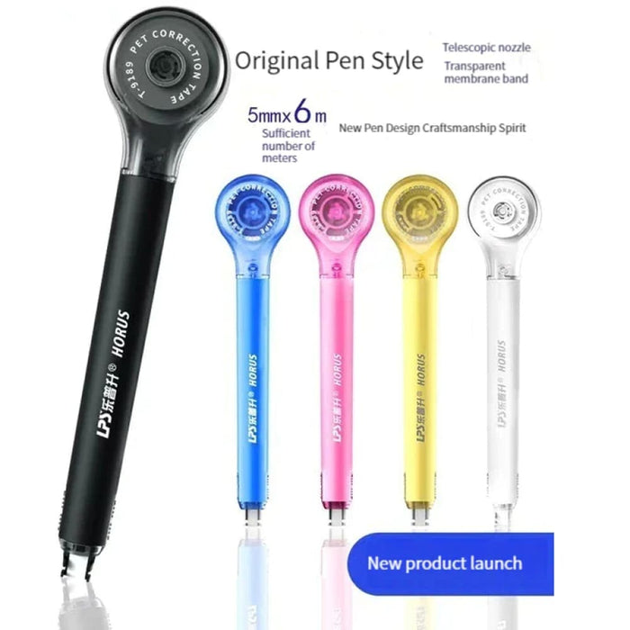 Kawaii Correction Tape Set Pen Shape White