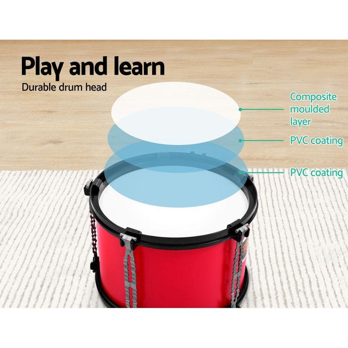 Goslash Picks Keezi Kids 7 Drum Set Junior Drums Kit