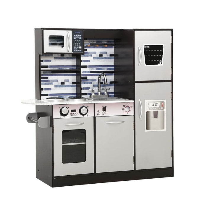 Keezi Kids Kitchen Wooden Pretend Play Set Toys Cooking