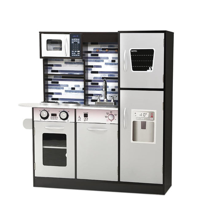 Keezi Kids Kitchen Wooden Pretend Play Set Toys Cooking