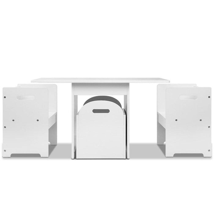 Keezi Kids Multi-function Table and Chair Hidden Storage