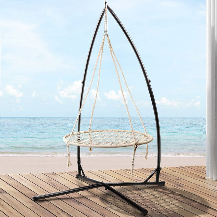 Keezi Kids Outdoor Nest Spider Web Swing Hammock Chair
