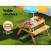 Keezi Kids Outdoor Table And Chairs Picnic Bench Set