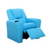 Keezi Kids Recliner Chair Blue Pu Leather Sofa Lounge Couch