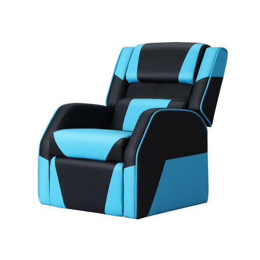 Keezi Kids Recliner Chair Pu Leather Gaming Sofa Lounge