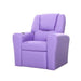 Keezi Kids Recliner Chair Purple Pu Leather Sofa Lounge