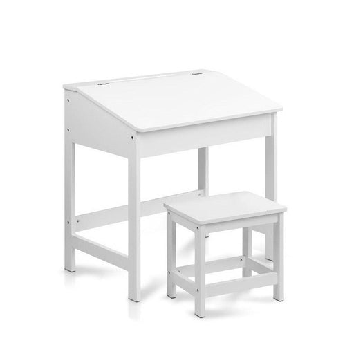 Keezi Kids Table Chairs Set Children Drawing Writing Desk
