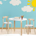 Keezi Nordic Kids Table Chair Set 3pc Desk Activity Study