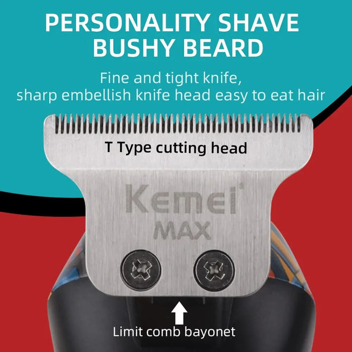 Kemei 5090 Professional Barber Hair Clipper with Digital