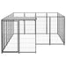 Dog Kennel Black Steel Tbnxxbp