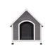 I.pet Dog Kennel House Wooden Outdoor Indoor Puppy Pet
