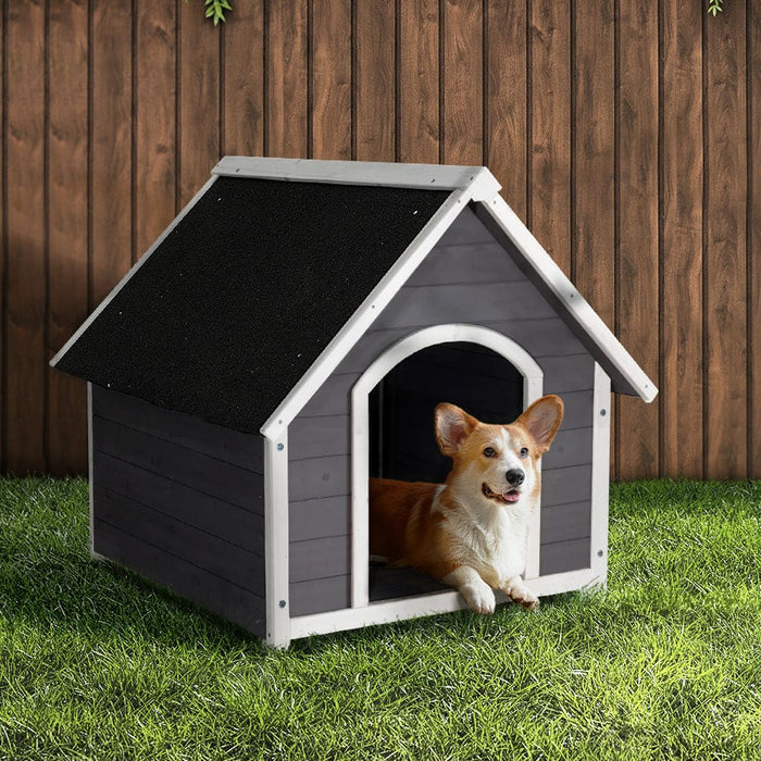 I.pet Dog Kennel House Wooden Outdoor Indoor Puppy Pet