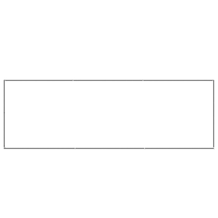 Dog Kennel Silver 3 M² Steel Tbnxobo